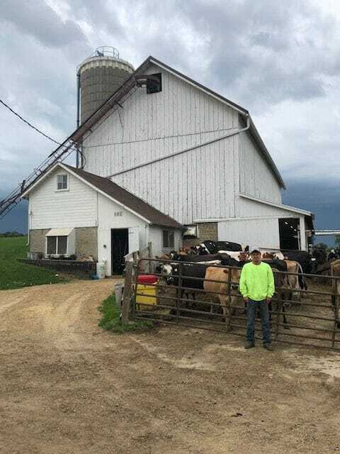 Young Wisconsin Dairyman is Living his Dream at Luchland Farms