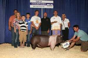 Franklin County Family Raises Winning Pork