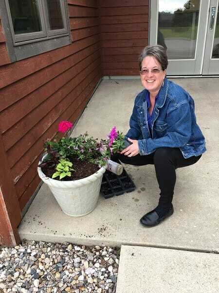 “Plant It Pink” like GardenHer Julie Kaduce