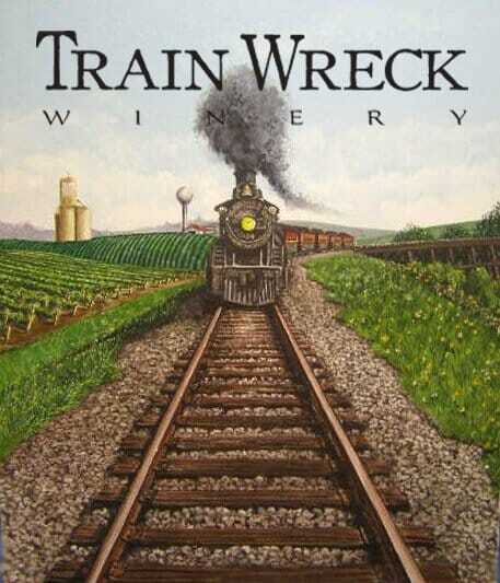 TrainWreckWinery Logo