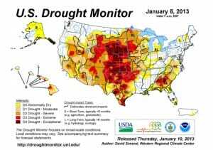 US Drought Map1