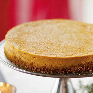 Pumpkin cheesecake CookingLight