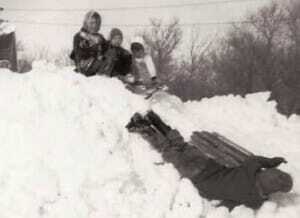 Snow sled pic