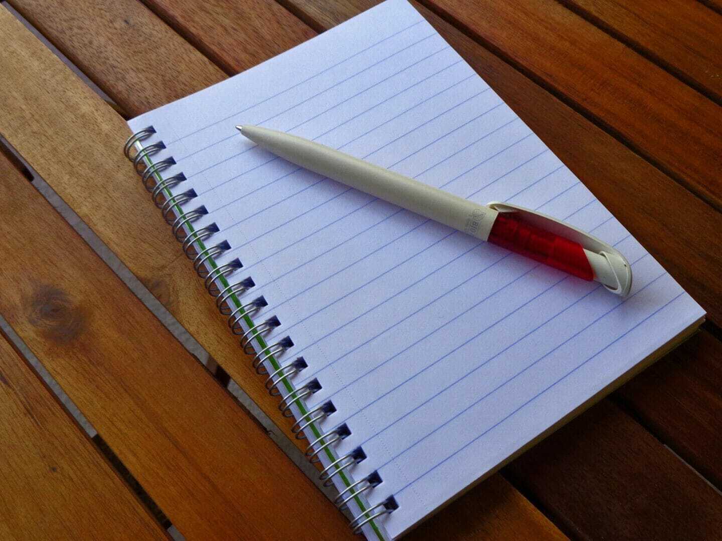 White pen