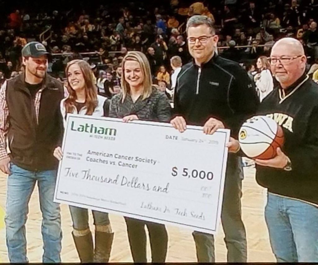 Latham Seeds Helps Provide Cancer Support, One Free Throw at a Time