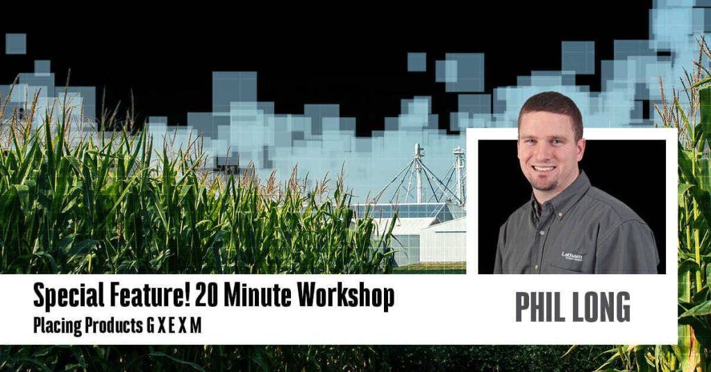 20-Minute Workshop: Place Products G x E x M