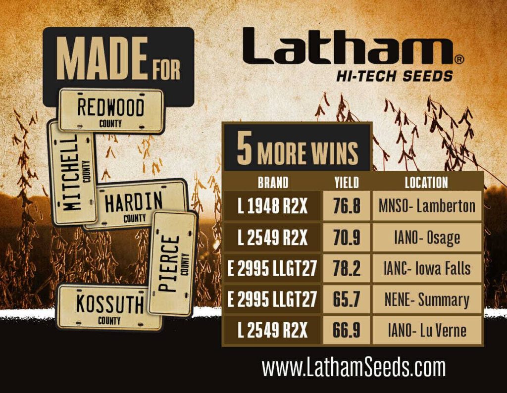 #LathamSeeds Wins! 10/14/20 Product Highlights