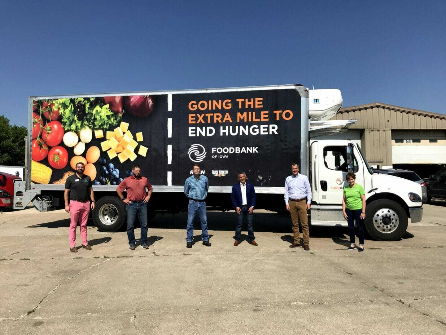 Iowa Food Bank Deliveries