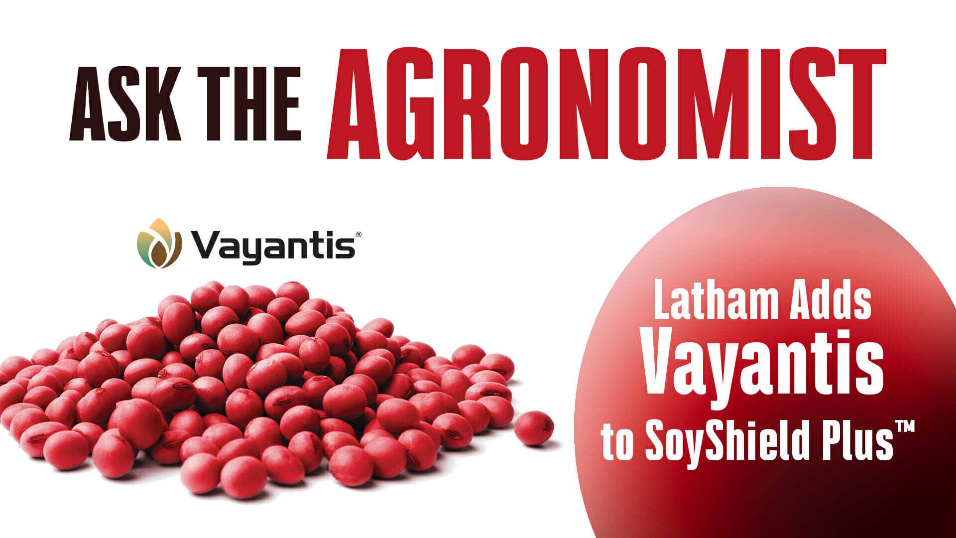 Ask the agronomist latham adds vayantis