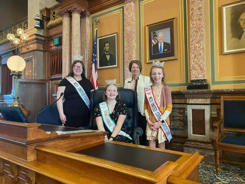 Crowning Moment for Franklin County Iowa’s Rebekah Craighton