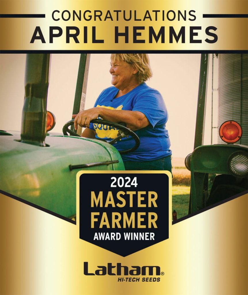 Honoring Master Farmer 2024 April Hemmes